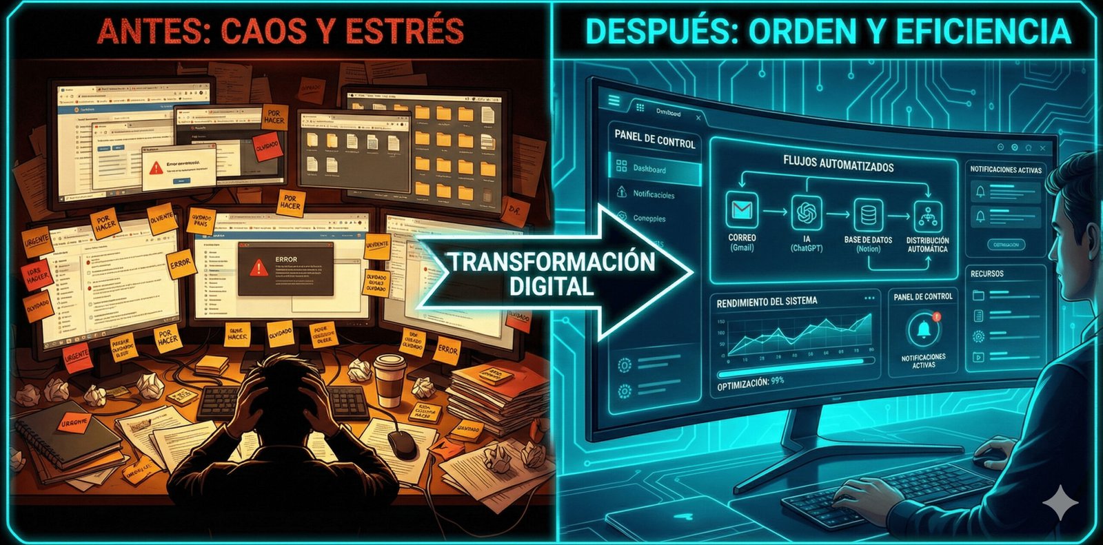 Antes vs Después